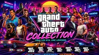 Miniature : Ma Collection Jeux Vidéo GTA  Grand Theft Auto🔥 #retrogaming #gaming  #rockstargames  #gta6   #gta