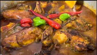 Miniature : Thiou  curry sauce tomate au poulet bénéne façon saf sap