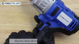 Miniature : Boulonneuse à chocs électrique - 520 Nm - TA00222 - www.toolatelier.com