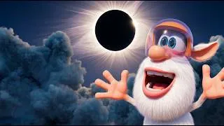 Miniature : Booba 🌥️ Regardez l'Éclipse avec Booba! 🌖 Aventures dans l'Espace! 📺 Dessin Animé Drôle
