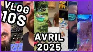 Miniature : Un mois de galères et de bonheur : avril en 5 minutes chrono 😅❤️C'est le Vlog 10s  @tootounstream