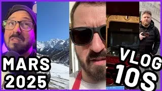 Miniature : Nerf, Comédie Musicale, barbeucue, tourange série, Rugby...voici le Vlogs 10s de Mars 2025 !