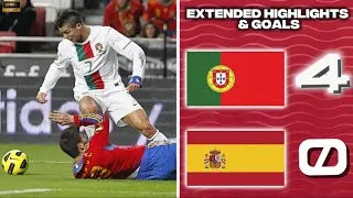 Miniature : Le monde a oublié quel MONSTRE était Cristiano Ronaldo... | Portugal vs Espagne 4-0 | World Cup