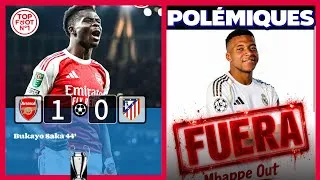 Miniature : Mbappé OUT au Real? Pendant qu’Arsenal file en finale ! Le football en chaos.