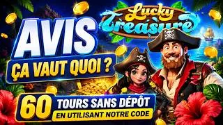 Miniature : Lucky Treasure Casino Avis 2026 🎰 Bonus sans dépôt, Jeux et Retraits