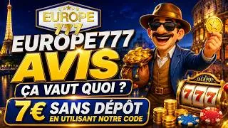 Miniature : Europe777 Casino Avis 2026 🎰 Bonus sans dépôt, Jeux et Retraits