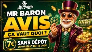 Miniature : Mr Baron Casino Avis 2026 🎰 Bonus sans dépôt, Jeux et Retraits