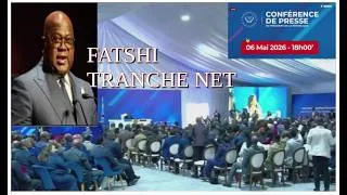Miniature : CONFERENCE DE PRESSE - FATSHI TRANCHE NET - LF KUZIKESA RIDICULISÉ.