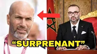 Miniature : Zidane Brise le Protocole Pour Parler du Roi du Maroc - Personne Ne S'y Attendait