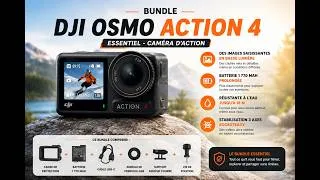 Miniature : DJI Osmo Action 4 Cette Caméra Filme Sous l'Eau à 18 Mètres et Par -20°C Test Complet