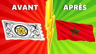 Miniature : L'INCROYABLE ÉVOLUTION du DRAPEAU du MAROC ! 🇲🇦