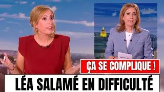 Miniature : Léa Salamé en difficulté au JT de 20H : les audiences chutent face au Mondial 2026