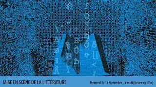 Miniature : ILINU dans la francophonie canadienne - 2025 11 12 - Mise en scène de la littérature
