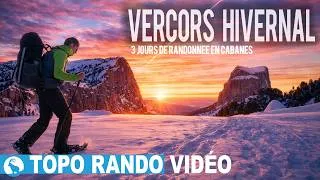 Miniature : VERCORS HIVERNAL - 3 JOURS DE RANDONNEE EN CABANES - MONTAGNE - PRE PEYRET - CHAUMAILLOUX - PISON