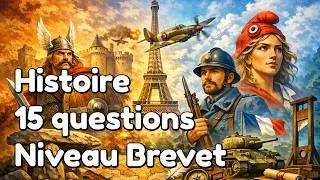 Miniature : Quiz Histoire : spécial brevet des collèges - 15 Questions