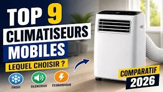 Miniature : TOP 9 Meilleurs Climatiseurs Mobiles 2026 ❄️ Lequel Choisir ? (Comparatif Complet)