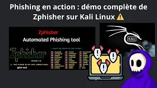 Miniature : Cet outil peut pirater n’importe quel compte ?!  (Zphisher sur kali linux).