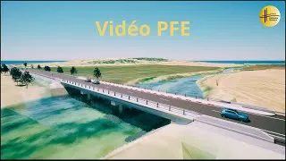 Miniature : Pont à poutres en béton armé | Vidéo PFE