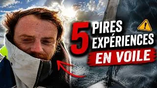 Miniature : Pourquoi j'ai failli arrêter la voile : Retour sur mes 5 pires souvenirs
