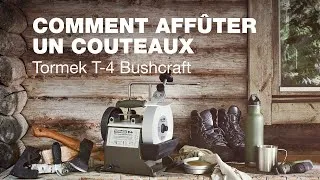 Miniature : Tormek T-4 Bushcraft: Comment affûter un couteaux