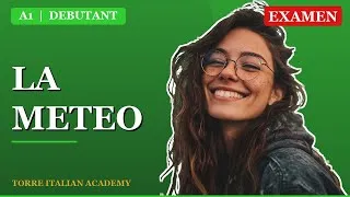 Miniature : EXAMEN: 🌤️ La Météo en Italien A1 | Vocabulaire Basique