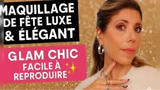 Miniature : Maquillage de Fête Luxe & Élégant ✨ Glam Chic Facile à Reproduire