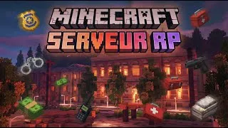 Miniature : LE MEILLEUR SERVEUR MINECRAFT ROLEPLAY ( Altis Life / GTA RP )