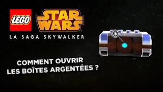 Miniature : Comment ouvrir les boites argentées dans Lego star wars la saga skywalkers ??