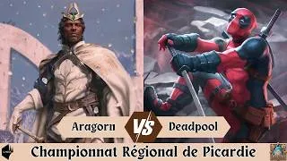 Miniature : Aragorn vs. Deadpool, c'est un peu notre clásico, non ? (CR Picardie)
