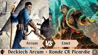 Miniature : Mini decktech et BO d'Arcum, présentés par Cyprien (CR Picardie)