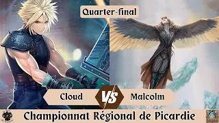 Miniature : Le pilote de Malcolm revient sur son quart contre Cloud ! (CR Picardie)