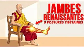 Miniature : +60 ans ? 5 Postures TIBÉTAINES à faire Sur Une Chaise pour Éviter d'avoir les Jambes Faibles