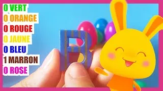 Miniature : Compétition des couleurs et l'alphabet - Apprendre les lettres et les couleurs