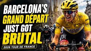 Miniature : Barcelona's Grand Départ Just Got Brutal | 2026 Tour de France