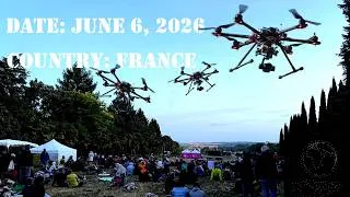 Miniature : When 300 drones invade a French village