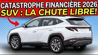 Miniature : 12 SUV QUI SE SONT EFFONDRÉS EN VALEUR DE 2025 À 2026 ⚠️