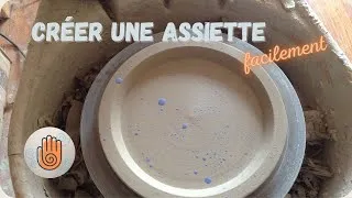 Miniature : Comment tourner et tournasser une assiette facilement, POTERIE