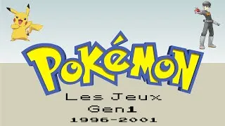 Miniature : Les Jeux Pokémon Gen1