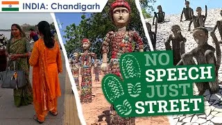 Miniature : No Speech Just Street: POV walk in Chandigarh (India)