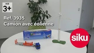 Miniature : Siku (3935) : Le camion avec éolienne - Démo en français HD FR