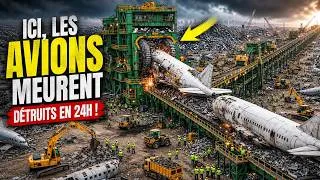 Miniature : Comment c’est fait : Le recyclage des pièces d’avion — à l’intérieur des méga-usines industrielles
