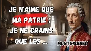 Miniature : Montesquieu La Sagesse Politique en Citations