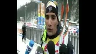 Miniature : Toutleski.tv - Biathlon WM Ruhpolding interveiw Fourcade Martin & Simon, Brunet