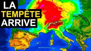 Miniature : ALERTE — Les prévisions font peur ! Tempête sur l'Europe et la Russie.  Tornades, crues et neige