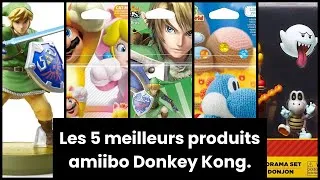 Miniature : AMIIBO DONKEY KONG: Les 5 meilleurs produits amiibo Donkey Kong.