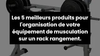 Miniature : 【RACK RANGEMENT MUSCULATION】