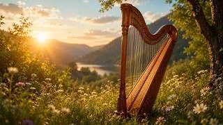 Miniature : Relaxing Harp Music 🪉😌 | Harp Instrumental | 3h | Nature footage | No ads