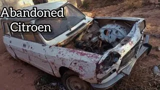 Miniature : restauration d'une Citroën Ami 8 abandonnée et epavée (partie 1)