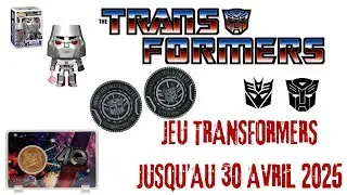 Miniature : Jeu Transformers jusqu’au 30 avril 2025 #transformers #robosen #jeux #hasbro #humor