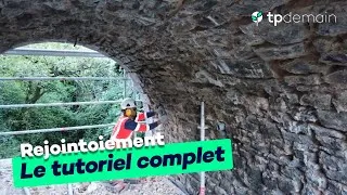 Miniature : Rejointoiement de maçonnerie : Le tutoriel complet